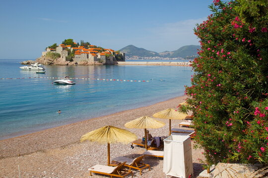 Sveti Stefan, Budva Bay, The Budva Riviera, Montenegro