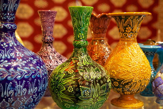 Souvenirs, Central Market, Abu Dhabi, United Arab Emirates, Middle East