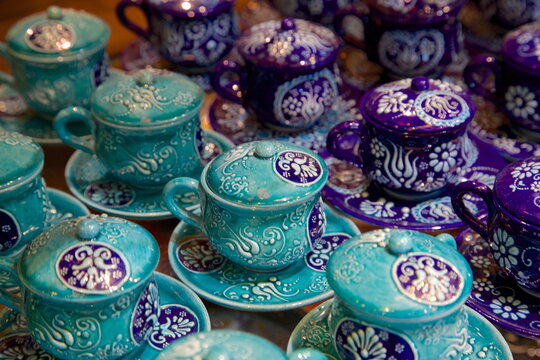 Souvenirs, Central Market, Abu Dhabi, United Arab Emirates, Middle East