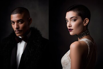 Vivid photos in a sleek studio highlight charming expressions and intricate details.