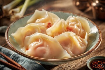 Delicious Steamed Dumplings: A Culinary Delight Perfect for Asian Cuisine Lovers