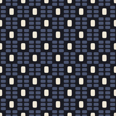 Elegant pattern abstract shapes motif continuous background. Modern stylish fabric design textile swatch women dress, man shirt allover print block. High resolution image vector graphic illustration.