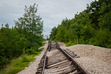 abandoned railway