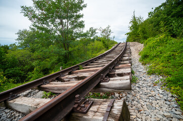 abandoned railway