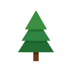 Fototapeta premium green christmas tree