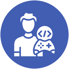 Game Developer Male Icon