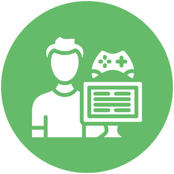 Game Modder Male Icon