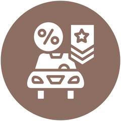 Military Discount Icon