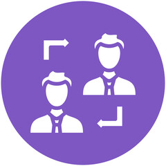 Two Way Communication Icon