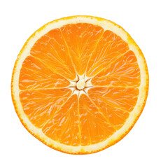 Close-up citrus slice, vibrant orange (2)