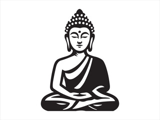 buddha statue silhouette