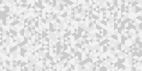 Geometric white, gray cube square low polygon texture wallpaper. abstract surface creative diamond pattern corporate. minimal creative polygon Mosaic triangle overlap texture background.	