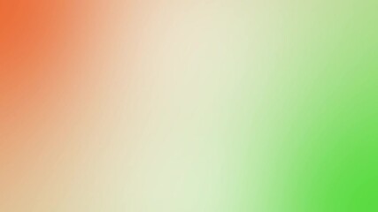 indian independence day orange green colour gradient motion 4k video 15 august, republic day, 26 january, background, 