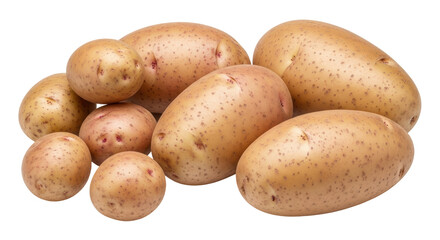 Isolated Potatoes