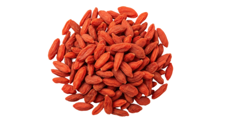 Isolated Pile of Goji Berries