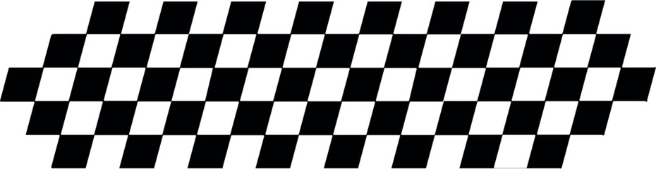 Checkered Pattern vector silhouette print design