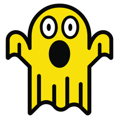 Halloween Icon Set | Black Silhouette Halloween Symbols | Spooky Ghost Pumpkin Cat Bat Spider Vector Icons for Sublimation, Stickers, T-Shirt, Web, App, UI, Printable Designs