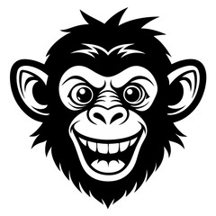 Obraz premium funny face of a lion