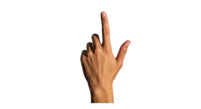 Isolated Hand Pointing