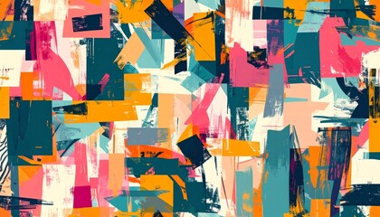 Maximalist Collage Graphic Explosion