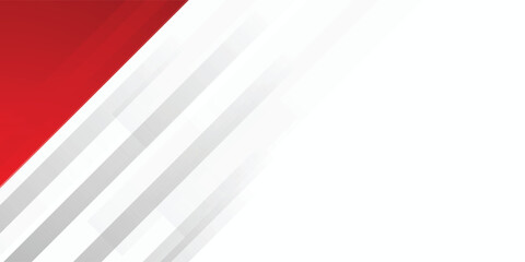 banner background. colorful. red gradation. combination gray and white silver. abstract . trendy