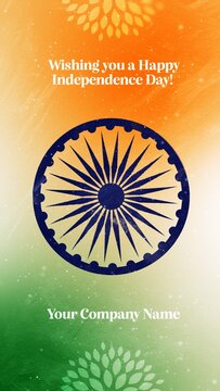 Indian Independence Day Social Post 05
