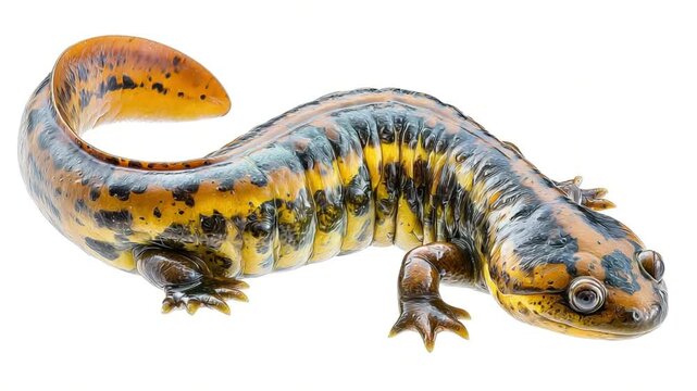 Close-up of a salamander