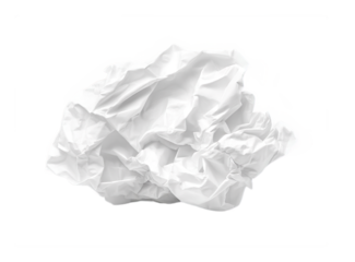 PNG Crumpled Paper Background for Grunge Design Themes