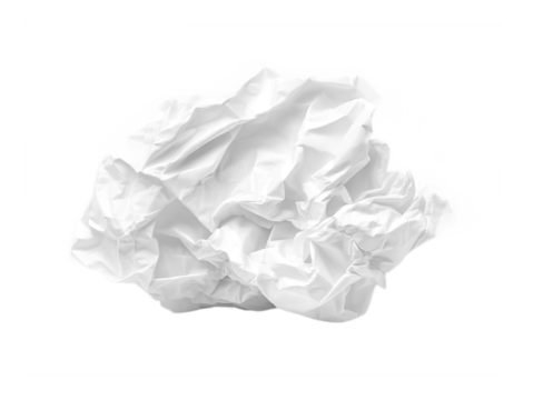 PNG Crumpled Paper Background for Grunge Design Themes