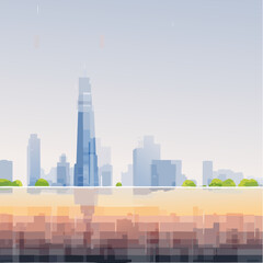 Fototapeta premium Abstract creative glitch overlay texture. Geometric pixel pattern