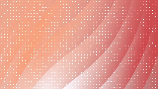 Autumn Orange Neutral Elegant coral gradient background animation featuring shimmering dot patterns and smooth wave transitions backdrop