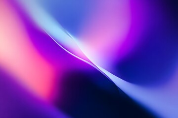 Abstract background, neon purple gradient, blurred shapes, soft lines and curves, light and shadow effects, high-saturation colors,