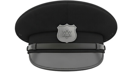 Isolated Police Hat