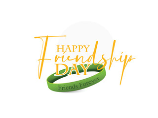 Friendship day illustration vector art