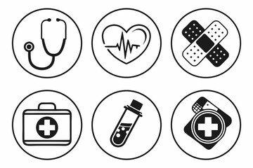 set of icons for web design