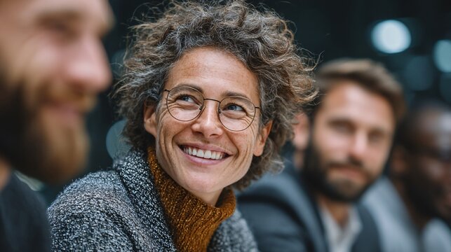 Collaborative Roundtable Discussion Among Diverse Business Leaders