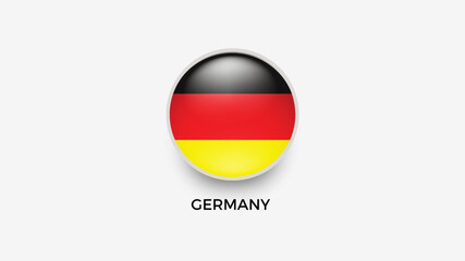 germany 3d flag vector illustrator