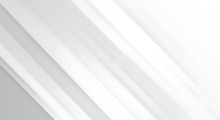 Fototapeta premium Minimalist White Abstract Background with Dynamic Lines and Subtle Gradients