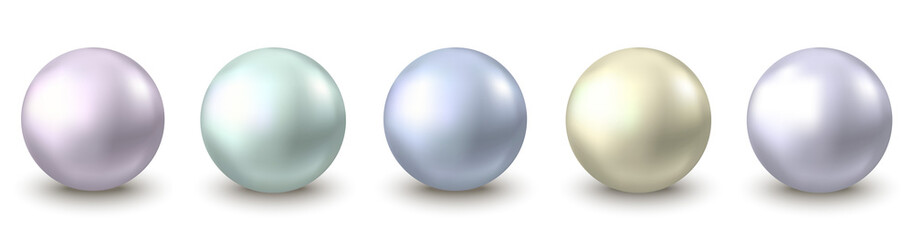 Shiny green, blue, golden metal bubble.