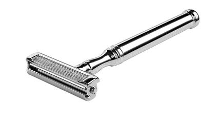 One razor, white background --ar 16:9