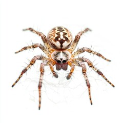 Fototapeta premium Close-Up of a Cross Orb Weaver Spider