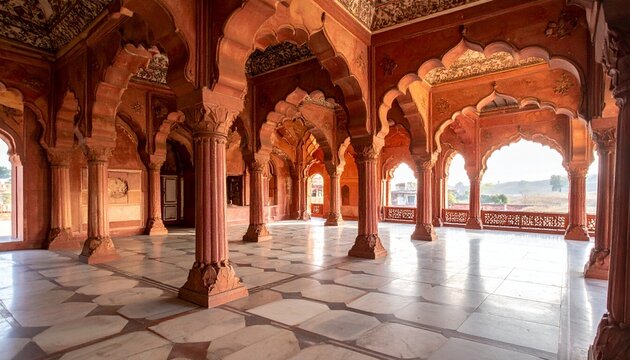 Decorative Mughal Archways