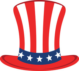  This design embodies American spirit and is perfect for Independence Day celebrations, parades, and festive events.