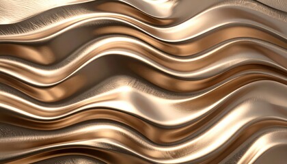 Gold Metallic Fabric Texture Background Design
