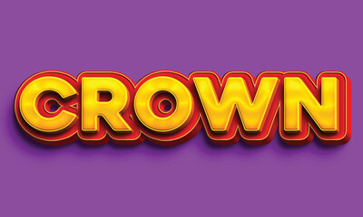 3d text effect template