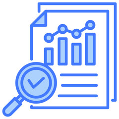 Audit Blue Icon