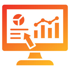 Dashboard Glyph Gradient Icon