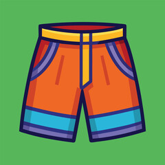 shorts vector