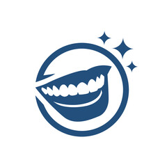 dental vector abstract logo modern style