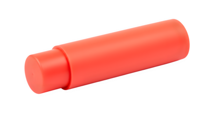 Lip balm isolated on PNG backgground.